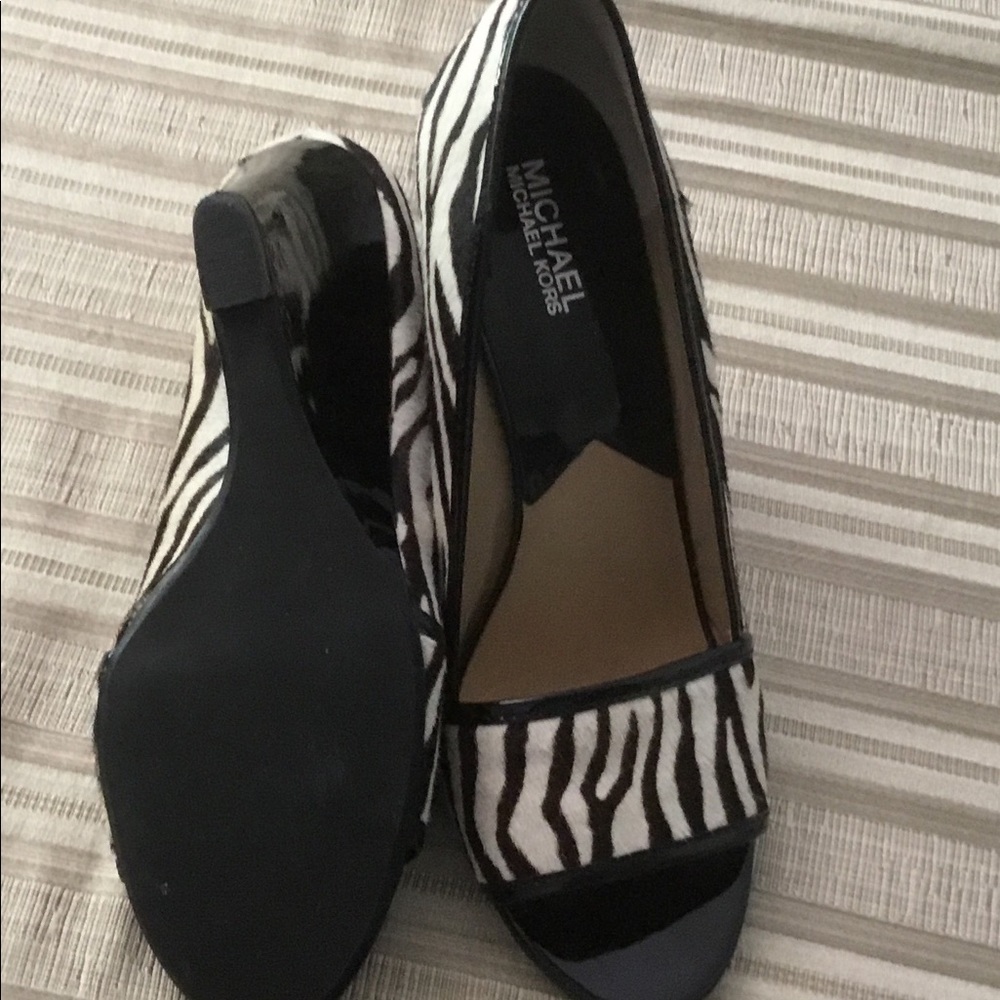 Michael Kors wedge shoes